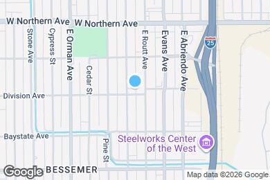 Map image of the property - 509 Division Ave