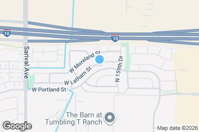 Map image of the property - 16005 W Latham St