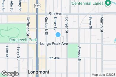 Map image of the property - 710 Emery St