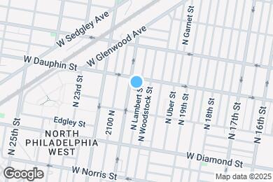 Map image of the property - 2242 N Lambert St