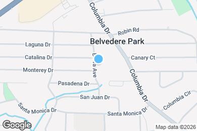 Map image of the property - 1538 Belva Ave