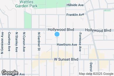 Map image of the property - 1635 N Martel Ave