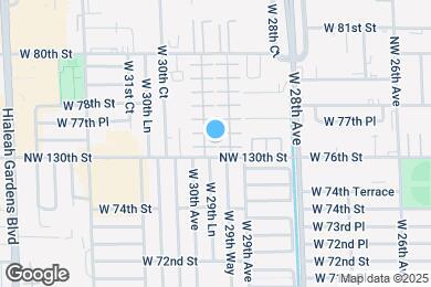 Map image of the property - 7643 W 29th Ln