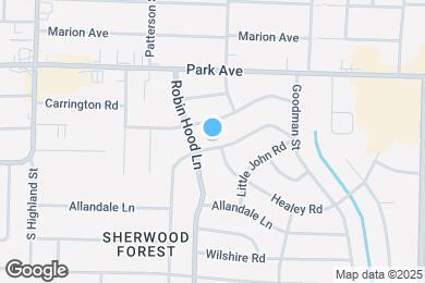 Map image of the property - 3704 Friar Tuck Rd