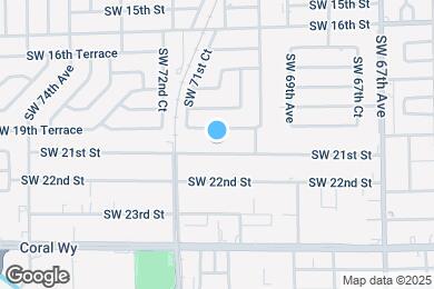 Map image of the property - 7113 SW 21st St