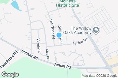 Map image of the property - 1919 Darbywine Dr