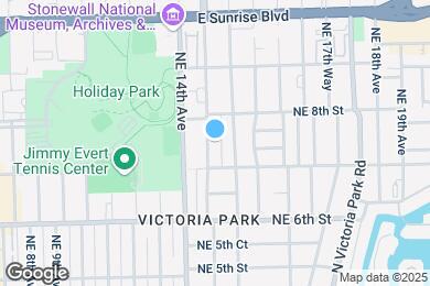 Map image of the property - 722 NE 15th Ave
