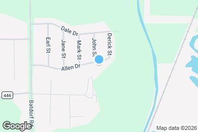 Map image of the property - 908 Allen Dr