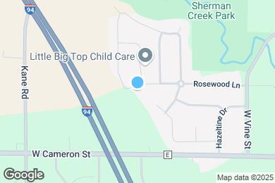 Map image of the property - 3449 Rosewood Ln