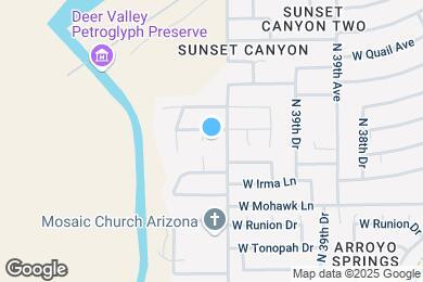 Map image of the property - 20669 N 41st Ln