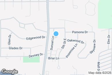 Map image of the property - 928 Court Cir
