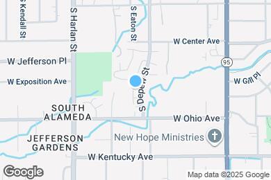 Map image of the property - 761 S Depew St