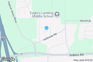 Map image of the property - 206 Eagles Crest Ct