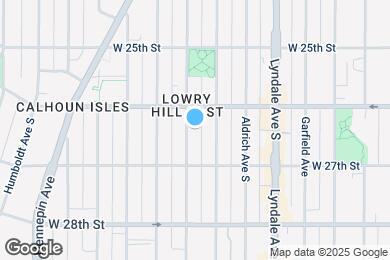 Map image of the property - 2621 Colfax Ave S