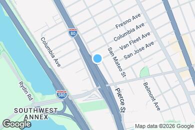 Map image of the property - 5428 Van Fleet Avenue