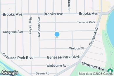 Map image of the property - 186 Spruce Ave