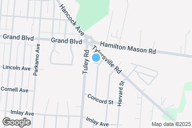 Map image of the property - 1437 Exeter Ave