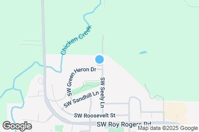 Map image of the property - 17089 SW Green Heron Dr