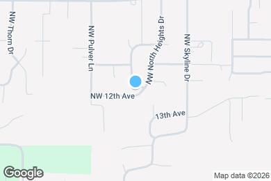Map image of the property - 2705 NW 12th Ave