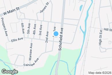 Map image of the property - Unit 1 st floor