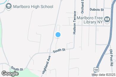 Map image of the property - Marlboro on Hudson