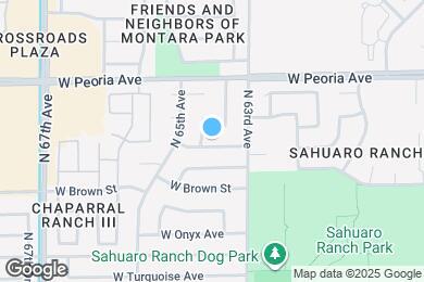 Map image of the property - 6334 W Beryl Ave