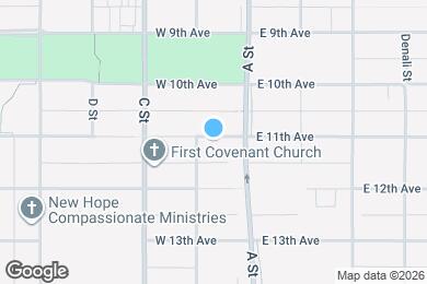 Map image of the property - 134 W 11th Ave