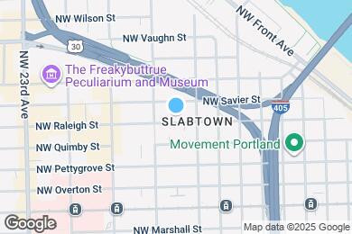 Map image of the property - 1945 NW Raleigh St
