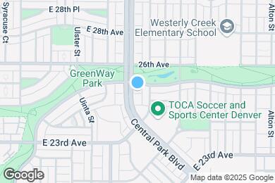Map image of the property - 2556 Central Park Blvd