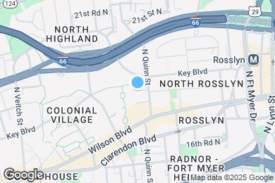 Map image of the property - Rosslyn Heights