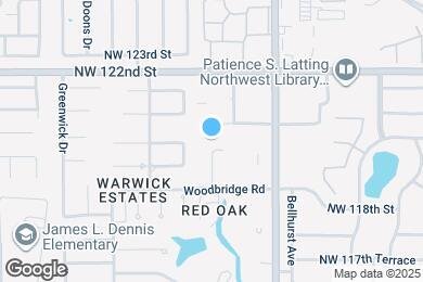 Map image of the property - 12009 Rosemeade Ct