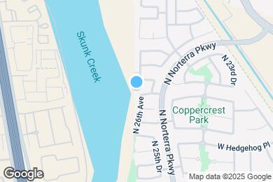Map image of the property - 2534 W Blue Sky Dr
