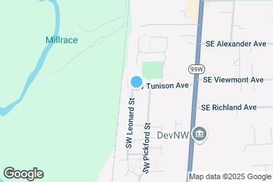 Map image of the property - 380 SW Tunison Ave