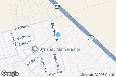 Map image of the property - 9500 Sagebrush Ave