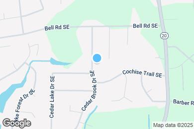 Map image of the property - 4690 Cedar Brook Dr SE