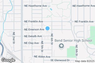 Map image of the property - 543 NE Emerson Ave