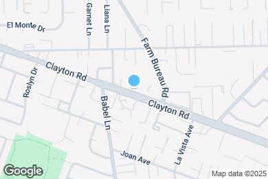 Map image of the property - 3641 Clayton Rd