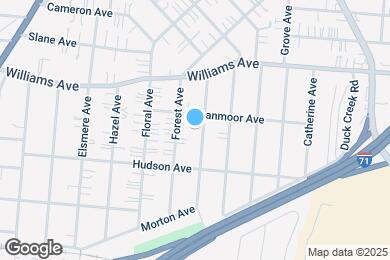 Map image of the property - 3935 Burwood Ave