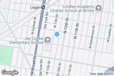 Map image of the property - 4826 N Camac St