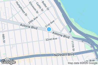 Map image of the property - 10602 Astoria Blvd