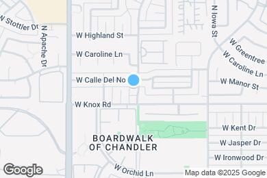 Map image of the property - 1420 N Evergreen St