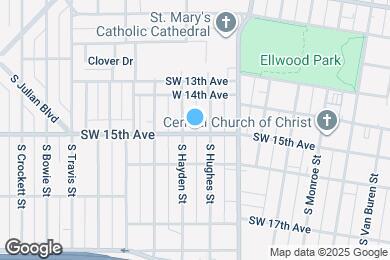Map image of the property - 1220 W 16th Ave
