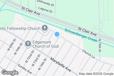 Map image of the property - 863 N 74th St