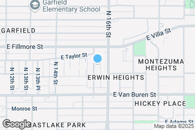 Map image of the property - 357 N 15th St