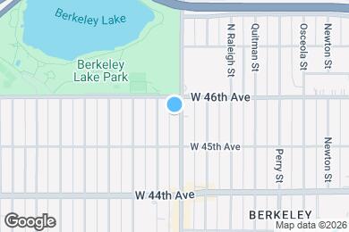 Map image of the property - 4545 Tennyson St
