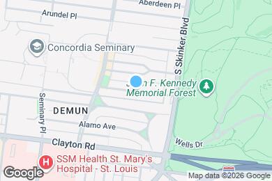 Map image of the property - 6301 Southwood Ave