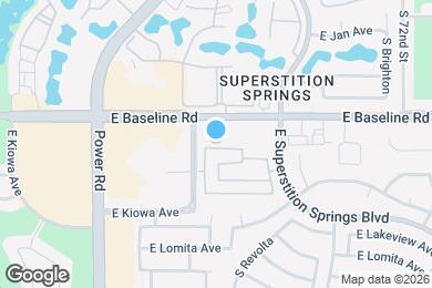 Map image of the property - 6962 E Kiva Ave
