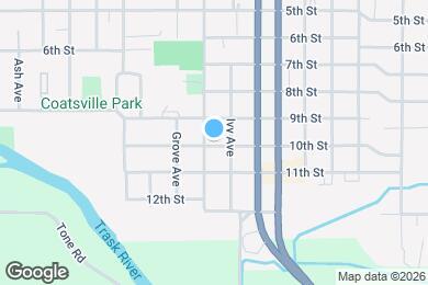 Map image of the property - 1806 10th St