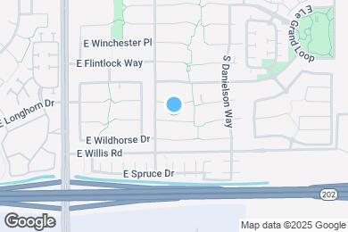 Map image of the property - 2292 E Remington Pl