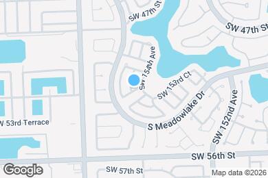 Map image of the property - 5035 SW 154th Ct